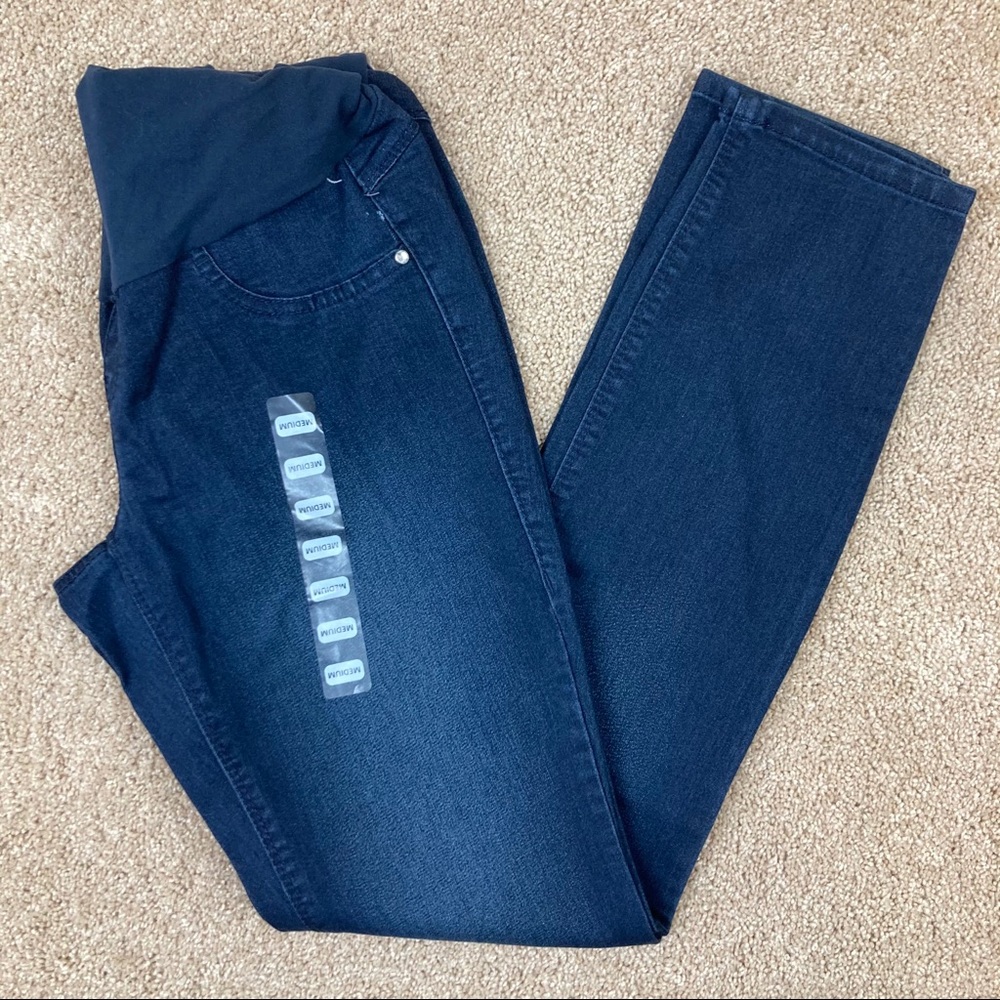 Fade to Blue Full Panel Skinny Maternity Jean NWOT
